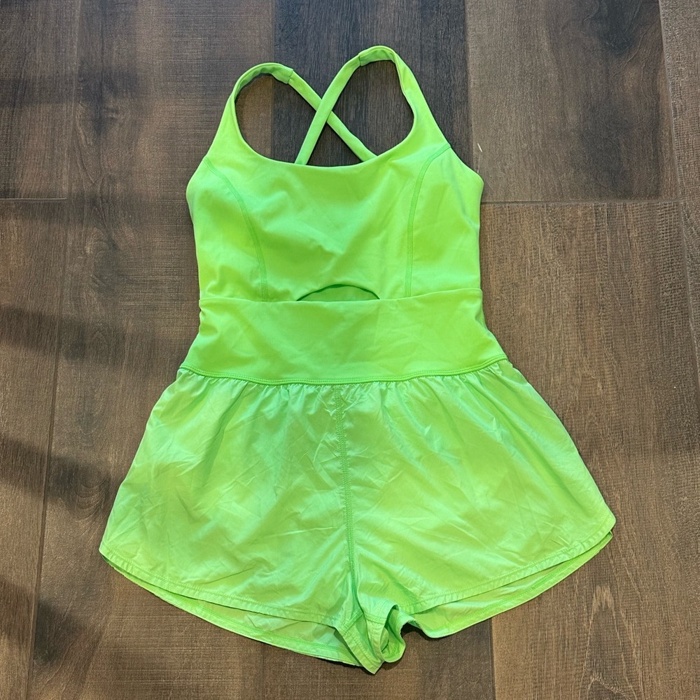FP Movement by Free People Neon Green Athletic Shorts - Picture 2 of 8
